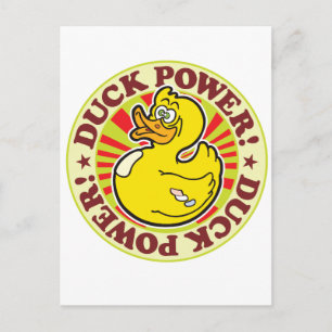 Duck Power! Postcard