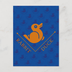 Duck Rabbit Illusion Postcard