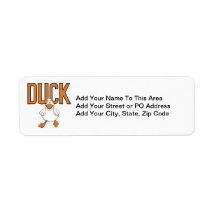 Duck Return Address Label