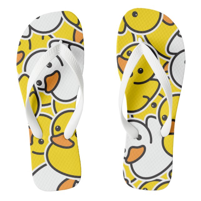 duck rubber thongs (Footbed)