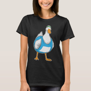 Duck Runner Running Sports T-Shirt