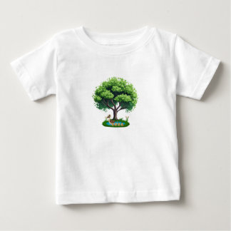  Duck’s Peaceful Hideaway Baby T-Shirt