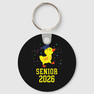Duck senior 2026 graduate school &amp; college key ring