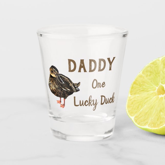 Duck Shot Glass (Front)