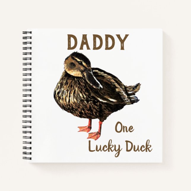 Duck Spiral Notebook (Front)