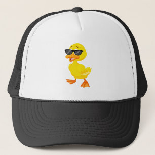 Duck sunglasses yellow sweet gift for children Kid Trucker Hat
