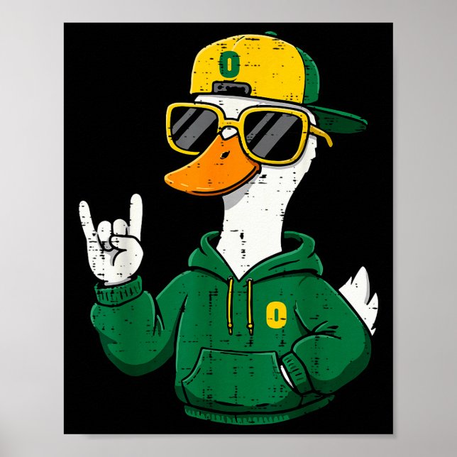 Duck Sungles Boys Girls Youth Teen Kids Men Women  Poster (Front)