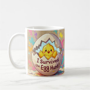 Duck Survived The Easter Egg Hunt Coffee Mug