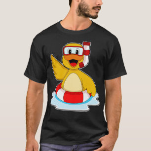 Duck Swimming Lifebuoy T-Shirt