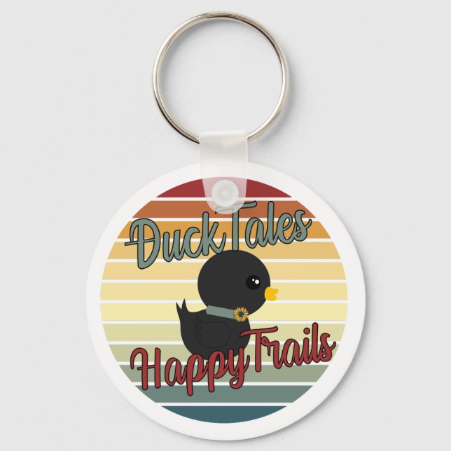 Duck Tales Happy Trails Keychain (Front)