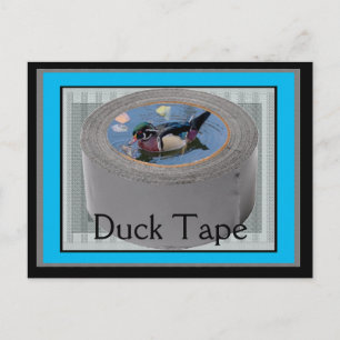 Duck tape postcard