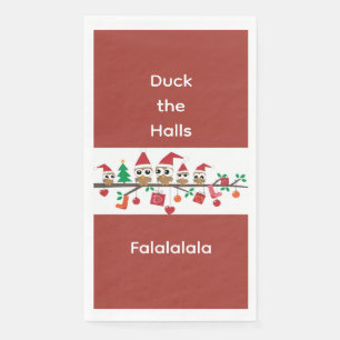 “Duck the Halls” Guest Paper Towel Napkin