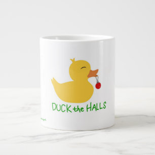 Duck the Halls Large Coffee Mug