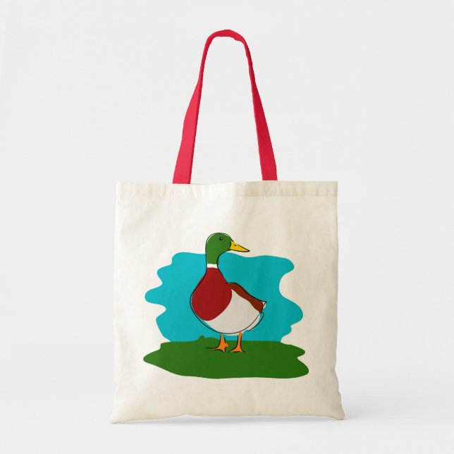 Duck Tote Bag (Front)