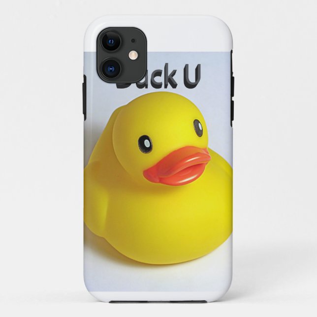 Duck U Case-Mate iPhone Case (Back)