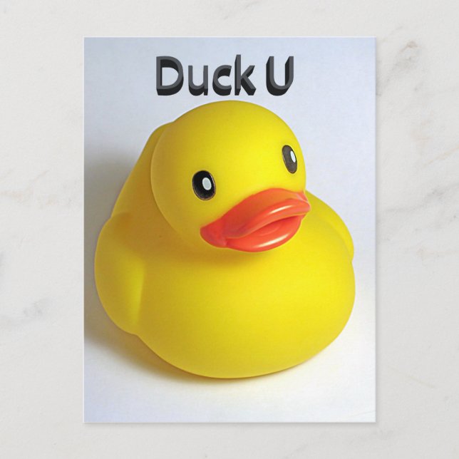 Duck U Postcard (Front)