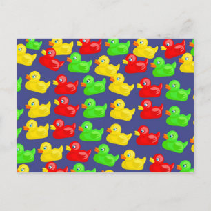 Duck Wallpaper Postcard
