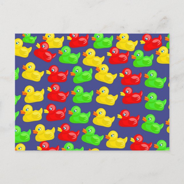 Duck Wallpaper Postcard (Front)