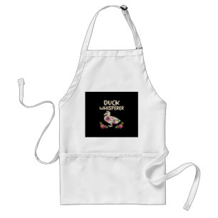 Duck Whisperer Flower Funny Farming Farm Animal Standard Apron