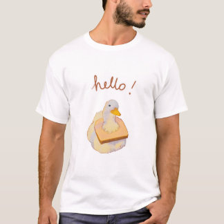 Duck with a bread T-Shirt