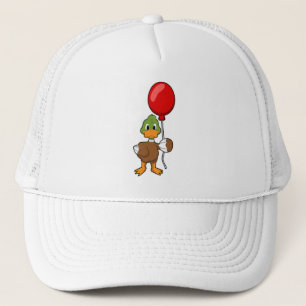 Duck with Balloon Trucker Hat