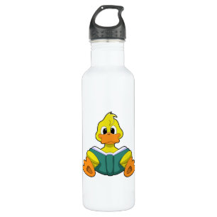 Duck with Book 710 Ml Water Bottle