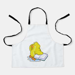 Duck with Book Apron