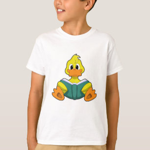 Duck with Book T-Shirt