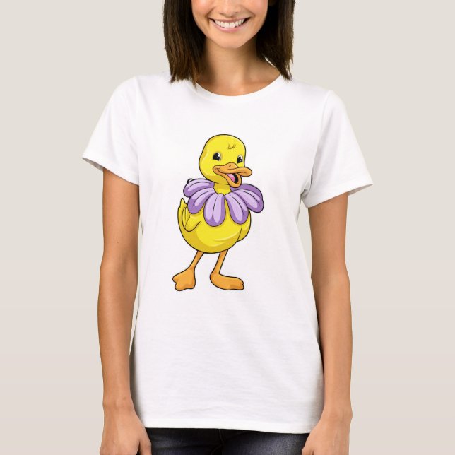 Duck with Daisy T-Shirt (Front)