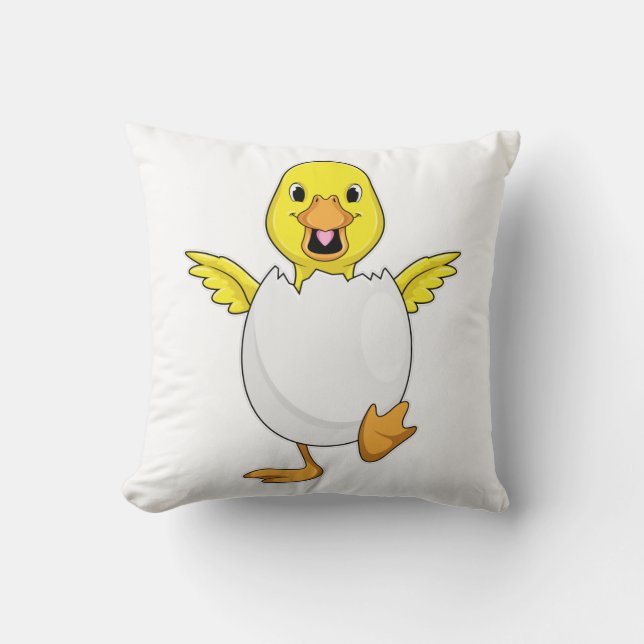 Duck with Egg Cushion (Front)