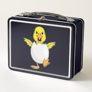 Duck with Egg Metal Lunch Box