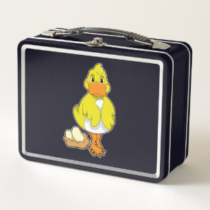Duck with Eggs Metal Lunch Box