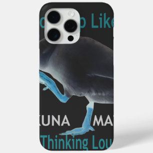 Duck with I Woke Up Like This & Hakuna Matata Text iPhone 15 Pro Max Case