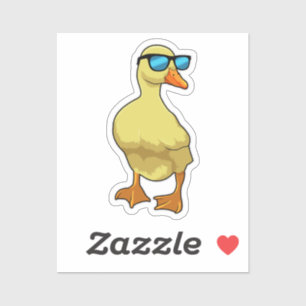 Duck with Sunglasses