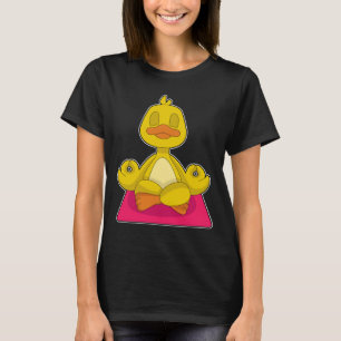Duck Yoga Fitness Meditation T-Shirt