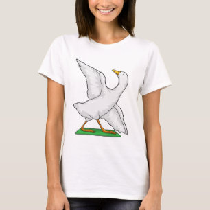 Duck Yoga Meditation Fitness T-Shirt