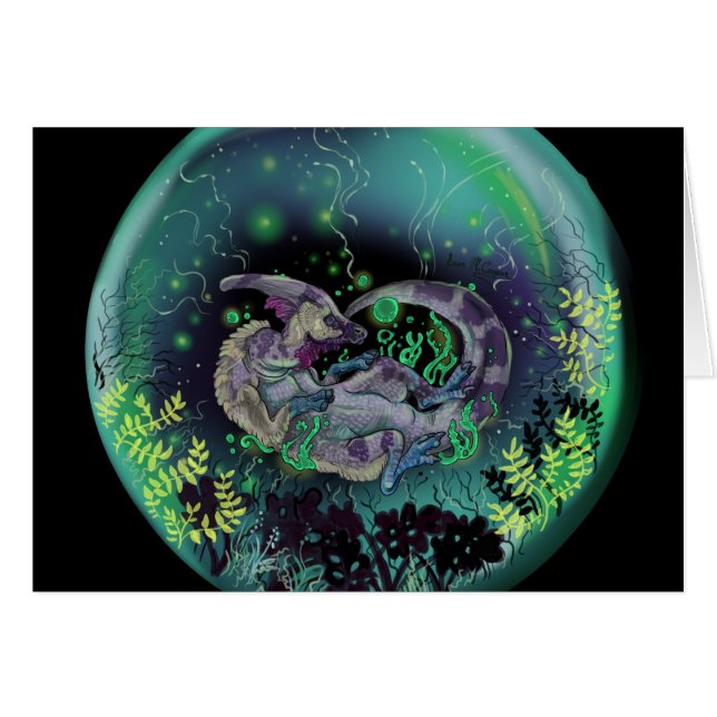 Duckbill Dinosaur Art (Front Horizontal)