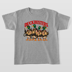 Duckbusters , Mallard Duck Halloween Shirt, Funny T-Shirt
