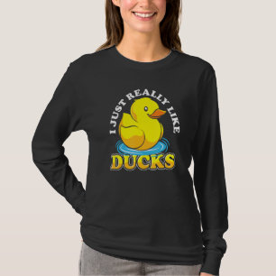 Duckie Duckling Ducky Bath Toy Cute Rubber Duck T-Shirt