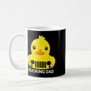 Ducking Dad Hunting Dad Grandpa Funny Father's Day Coffee Mug