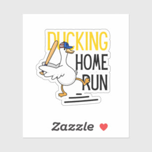 Ducking Funny Baseball Duck