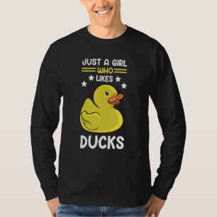 Duckling Rubber Duck Quack Pond Saying 1 T-Shirt