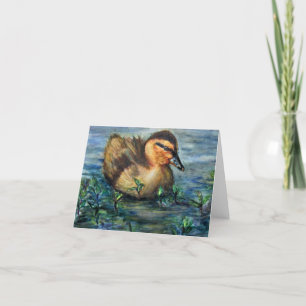 Duckling Thank You Card