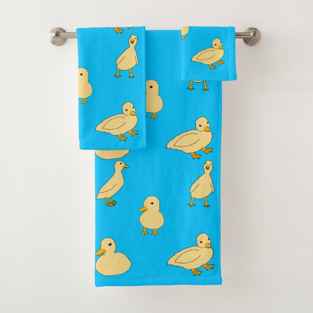 Ducklings Bath Towel Set (Insitu)