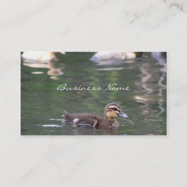 Ducklings business card (Front)
