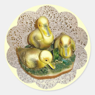 Ducklings Figurine Stickers