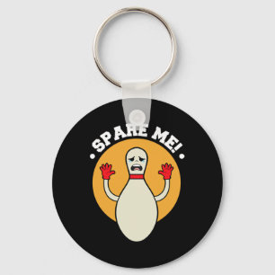 Duckpin Spare Me Bowling Shirts Key Ring
