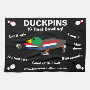 Duckpins IS Real Bowling - Towel