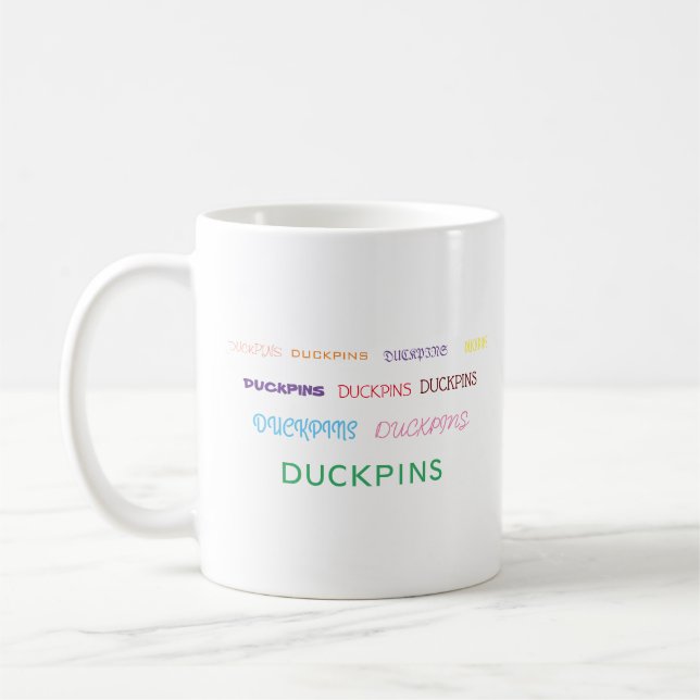 Duckpins Mug (Left)