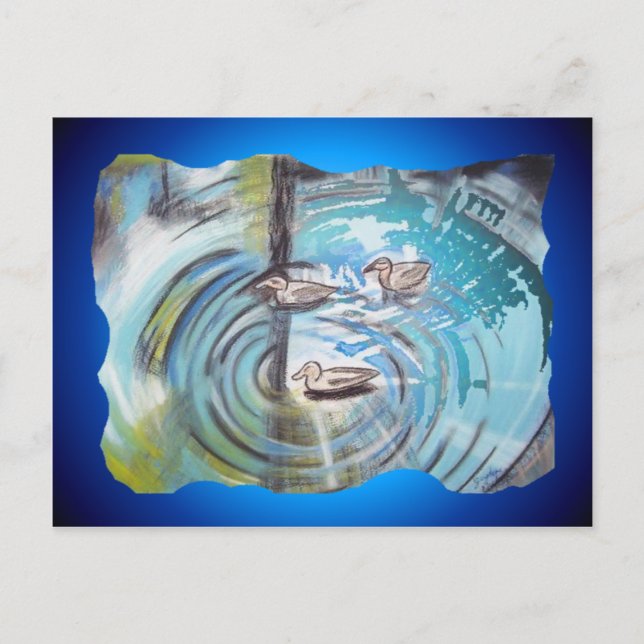 Ducks 1 postcard (Front)